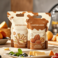 Sacs Doypack Personnalisés Refermables en PET+VMPET+PE Stratifié pour Emballage Alimentaire, Grains de Café et Poudre de Thé – Vente en Gros