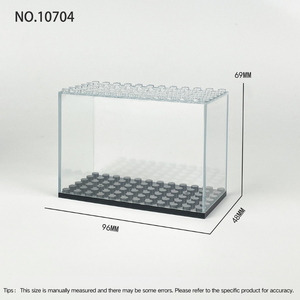 Con Số Nhỏ Hộp Hiển Thị Phụ Kiện Chống Bụi Trong Suốt Nhựa Hiển Thị Trường Hợp Cho Xây Dựng Khối Bộ Lắp Ráp Tự Làm Đồ Chơi Cho - Product Image 5