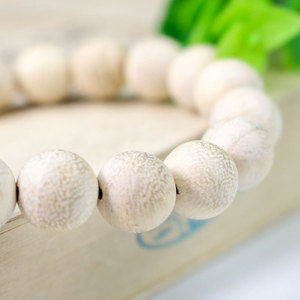 Camphor Wood <b>Bracelet</b> 10mm Single Loop Unisex Fragrant Buddhist Beads Religious Ceremony Collectible Jewelry - Product Image 4