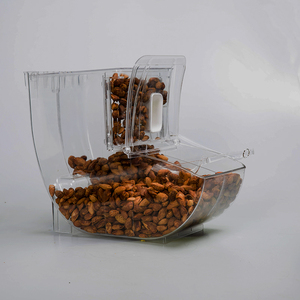 กล่องพลาสติกใสขนาดใหญ่สำหรับเก็บผลไม้อบแห้ง ขนม และของใช้ต่างๆ - Product Image 2