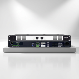 Thinuna IP-2150AP III SC 2x150W เครื่องขยายเสียงดิจิตอลแบบสองช่องสัญญาณพร้อมโปรโตคอล SIP และ <span class=keywords><strong>Onvif</strong></span> สำหรับระบบ PA - Product Image 1