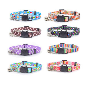 <span class=keywords><strong>Collar</strong></span> de seguridad para mascotas, extensión de nailon personalizada, ajustable, de lujo, para gato - Product Image 1