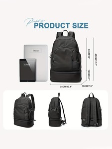 Sac à dos <span class=keywords><strong>de</strong></span> <span class=keywords><strong>sport</strong></span> léger et imperméable avec compartiment à chaussures pour femmes et hommes - Utilisation en <span class=keywords><strong>salle</strong></span> <span class=keywords><strong>de</strong></span> <span class=keywords><strong>sport</strong></span>, logo personnalisé, cadeaux promotionnels <span class=keywords><strong>d</strong></span>'entreprise - Product Image 5