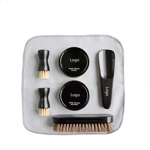 Набор для ухода за обувью из 6 предметов: портативный комплект для чистки и придания блеска, высокооцененный - Product Image 4