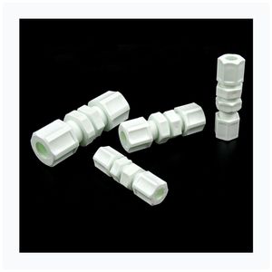 Alta presión 1/4 \ "5/16 \" Pulgadas Junta de plástico PP Unión de mamparo Accesorios de tubería - Product Image 3