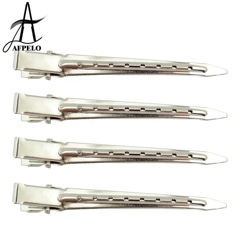 Alligator Haarclip Roestvrij Staal Metalen Haarsectie Snap Clips