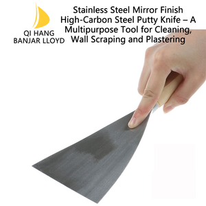 อุปกรณ์ขายดี คุณภาพสูง มีดโป๊วทาสีด้ามไม้ 5 ชิ้น ชุด 5 in 1 มีดขูดอเนกประสงค์ มีดโป๊วทาสี - Product Image 5