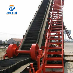 Băng tải nghiêng Cleated để xử lý vật liệu số lượng lớn trên sườn dốc nông nghiệp và khai thác băng tải nghiêng - Product Image 6