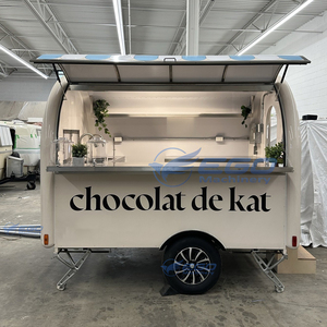 Food Truck, Camion-restaurant, Équipement de cuisine, Remorque de restauration, Voiture de restauration mobile, Voiture de restauration rapide, Voiture de snacks, Voiture à café - Product Image 1
