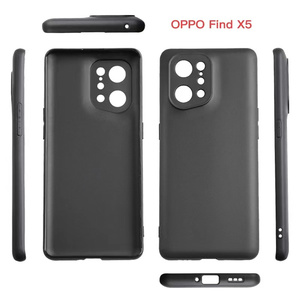 เคสโทรศัพท์ TPU แบบด้าน <span class=keywords><strong>ราคา</strong></span>โรงงาน สำหรับ <span class=keywords><strong>OPPO</strong></span> <span class=keywords><strong>Find</strong></span> <span class=keywords><strong>X5</strong></span> <span class=keywords><strong>Pro</strong></span> X6 X7 Ultra X8 X8S+  ฝาหลังพิมพ์ลายสีดำด้าน - Product Image 2