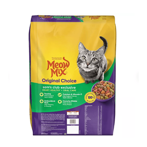 อาหารแมวแห้งดีบี มีว์ มิกซ์ ออริจินัล ชอยส์ 32 ปอนด์ อาหารสัตว์เลี้ยงสูตรไร้ธัญพืช ผสมเนื้อสด บำรุงหัวใจและดูแลสุขภาพช่องปาก - Product Image 2