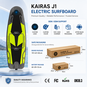 Tabla de Surf de Alta Velocidad con Motor de 12KW, Batería de Litio de Largo Alcance de 48KM/H para Deportes Acuáticos J1 J1 - Product Image 6