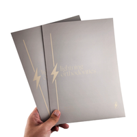 Organizador de archivos minimalista japonés con logotipo personalizado, carpeta de papel A4 reciclada ecológica