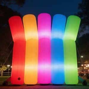 Combinaison de ballons gonflables créatifs à LED colorés pour la décoration des festivals de musique, des parcs et des activités <span class=keywords><strong>DJ</strong></span> - Product Image 2