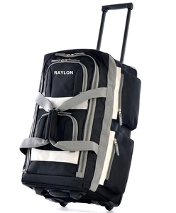 กระเป๋าเดินทางแบบมีล้อสั่งทำจากโรงงาน ขนาด 50 ลิตร กันน้ำ ปิดด้วยซิป พกพาสะดวก - Product Image 1