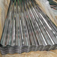 0.18*800*3600mm Tôles de toit en métal ondulé galvanisé Tôle de toiture en acier galvanisé Gi