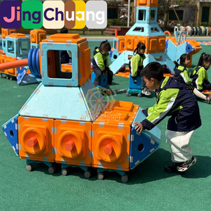 <span class=keywords><strong>Jeu</strong></span> de construction magnétique pour enfants, puzzle géant mondial, jouets magnétiques à assembler pour la maternelle - Product Image 1
