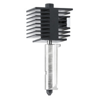 Kit Hotend Extruder, Kit Print Head Hot End, Kit Hotend Struktur Terintegrasi Suhu Tinggi untuk Bambu Lab A1 Mini, dengan Wiper Nozzle Silikon