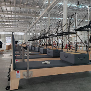 เครื่องออกกำลังกายโยคะพิลาทิส เสริมสร้างกล้ามเนื้อแกนกลางลำตัว ทำจากไม้เมเปิล  เตียงพิลาทิสแกนกลางลำตัว  ทาวเวอร์พิลาทิส  เรฟอร์มเมอร์พิลาทิสพร้อมทาวเวอร์ - Product Image 4