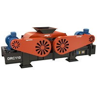 Trituradora de Rodillos Doble Serie DRC, Máquina Trituradora de Rodillos para Trituración Fina, Fabricación de Arena, Minería y Canteras