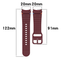 Bracelet en silicone pour Samsung Galaxy Watch 7, compatible avec Watch 7, 6, 5, 4, Correa, bracelet de montre intelligente
