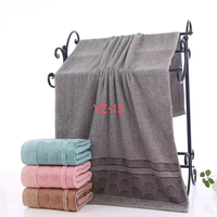 Ensemble de serviettes de bain en pur coton absorbant doux à séchage rapide épaissi pour adultes pour un usage domestique Cadeau ménager pour hommes et femmes