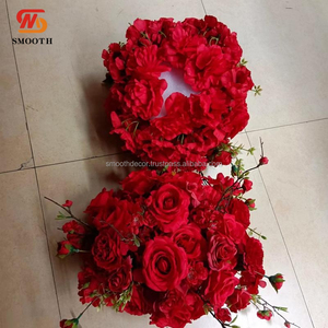 Bola de Flores de Rosas de Seda Artificial, Popular y Elegante, de 1.8-2.4m, Diseño Asimétrico Personalizado para Bodas, Celebraciones y Fiestas - Product Image 2