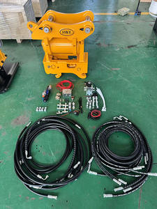 Retroexcavadora cargadora inclinable rotador giratorio acoplador rápido hidráulico enganche rápido - Product Image 6