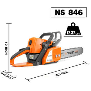 Motosierra de Gasolina NEOTEC de Alta Potencia para Cortar Árboles, 45.4cc 250 NS846, Súper Duradera, para Madera - Product Image 5