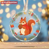 Ornement de Noël artisanal en verre cristal rond, décorations de fêtes haut de gamme à facettes pour 1 pièce, livraison directe, plaque cadeau haut de gamme