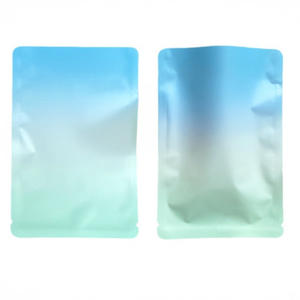 Petit sac en plastique refermable à glissière noir rose, scellage sur 3 côtés, refermable, anti-odeur, en mylar métallique, en aluminium, qualité alimentaire, pour <span class=keywords><strong>sushi</strong></span> - Product Image 5