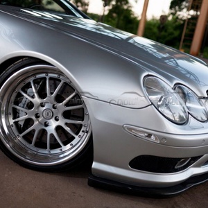 Car Accessories Front Bumper Lip Chin Spoiler Side <b>Splitter</b> for Mercedes Benz R230 SL 2003-2005 Body Kits - Product Image 5