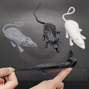 Juguete de tirachinas de dedo Flying Rat al por mayor para niños - Diseño de ratón catapulta divertido en blanco y negro para juegos al aire libre y fiestas - Product Image 6