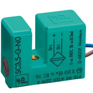 เซ็นเซอร์ตรวจจับแบบเหนี่ยวนำ P+F รุ่น SC3,5-G-N0-6M 8VDC สีเขียว วัสดุพลาสติก สำหรับตรวจจับโลหะในอุตสาหกรรม - Product Image 1