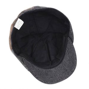 Casquette Newsboy à 8 Panneaux en Chevrons pour Hommes – Vente en Gros - Product Image 3