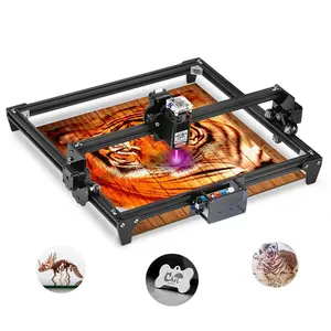 TTS 55 twotrees 3D grabador lazer CNC cắt cho Acrylic portatil giá rẻ Giá kim loại thủy tinh CO2 máy khắc laser