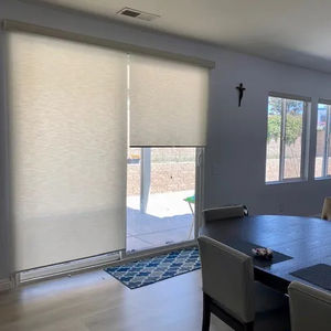 Facile à Installer Intelligent Retardateur de Flamme Filtrant la Lumière <span class=keywords><strong>Protection</strong></span> UV Teintes Transparentes Personnalisées Stores Solaires pour Fenêtres Intérieures - Product Image 4