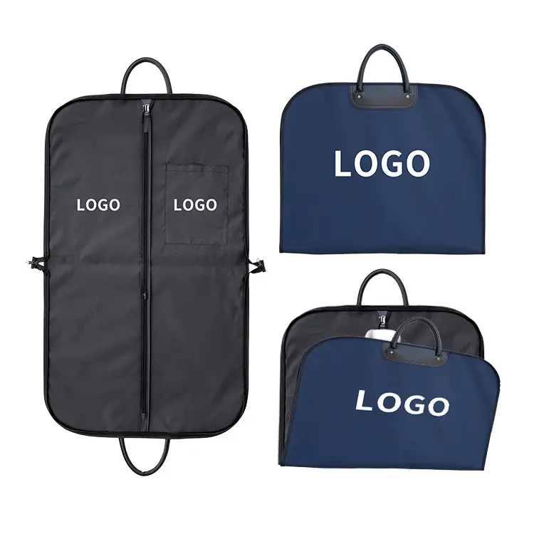 Hot Sale Beautifully High Quality Hold Printed Garment Suit Cover Bags Non-woven High Capacity For Clothing Store