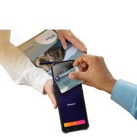 5.5 pouces Android13 Smart POS Mobile prend en charge l'impression thermique 58mm et la collection NFC avec connectivité Bluetooth et USB