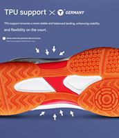 Chaussures de tennis de table TIBHAR Feiwu, respirantes, en mesh, semelle extérieure en caoutchouc antidérapante, talon rembourré en TPU, pour la compétition et l'entraînement