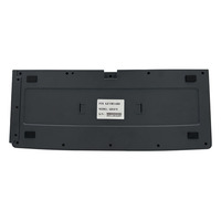 Precio de fábrica, teclado POS de membrana programable de 81 teclas, teclado lector de tarjetas magnéticas, interfaz USB + PS/2 KB81MS