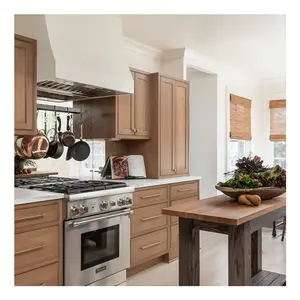 Nicocilet MDF kabinet dapur, wastafel marmer Modern murah serbuk kayu klasik untuk Villa