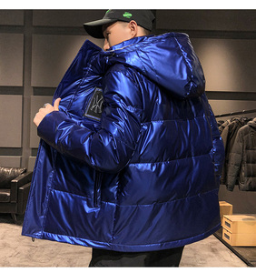 2020 man's  down puffer parker man  jacket   shiny down jacket puffer jacket - Product Image 6