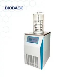 BIOBASE-secador de congelación Vertical de CHINA, sistema de refrigeración por aire de BK-FD18T, cámara estándar de 23L, Máquina secadora de congelación al vacío para laboratorio