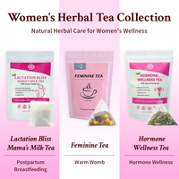 Tisane Chinaherbs à la menthe verte, ashwagandha, framboise et ortie, soutien hormonal pour femmes, sans caféine, sachets de thé naturels