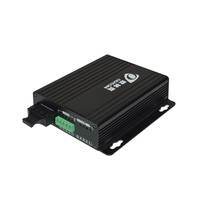 Convertidor Óptico de Fibra a Serial Multimodo RS232 de 500 Metros SC ST FC