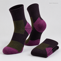 Chaussettes de randonnée pour hommes, légères, respirantes, anti-odeurs, anti-ampoules, séchage rapide, écologiques, pour le désert et les sentiers en extérieur