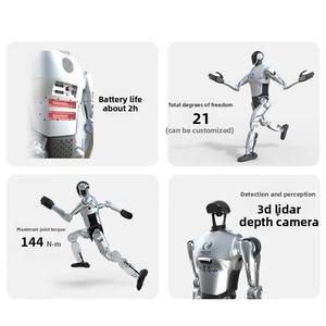 Robot humanoïde Youbot Walker Taishan E1, intelligence artificielle intelligente, assistance à la programmation et à la conversation pour la <span class=keywords><strong>recherche</strong></span> industrielle et la commercialisation - Product Image 4