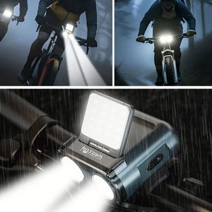 WOSEN Lampe frontale LED professionnelle ultra-lumineuse pour extérieur, type projecteur 'Oeil d'Aigle', pliable, COB, portable, avec clip pour casquette, pour la pêche, rechargeable USB - Product Image 2