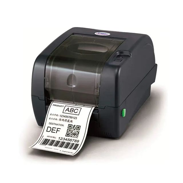 Unimes TTP-247 Thermal Label Direct Thermal Printer Shipping Label Printer Express Warehouse Use Barcode Scanner Printer